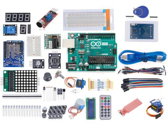 Arduino Kit électronique basique Pour débutants + avec carte uno r3 à prix  pas cher