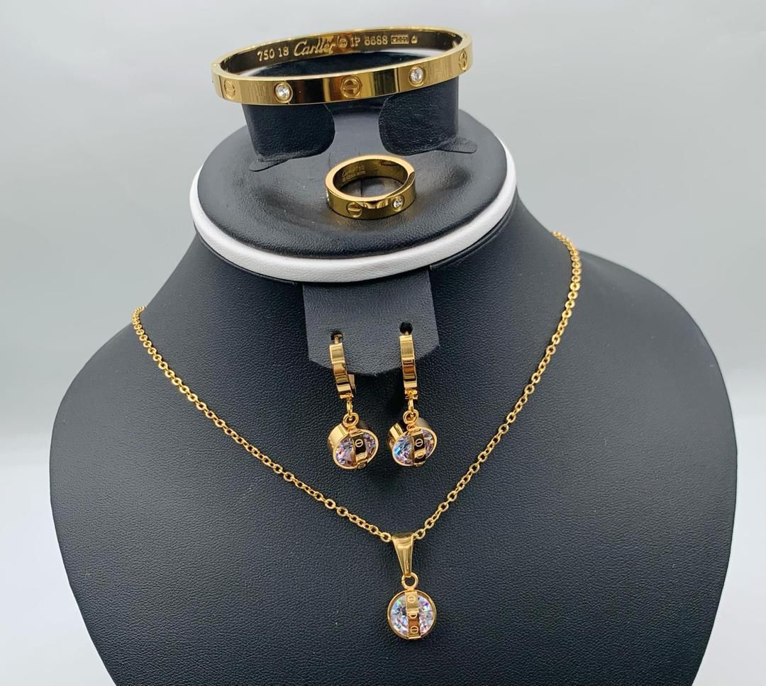 Ensemble acier stinless