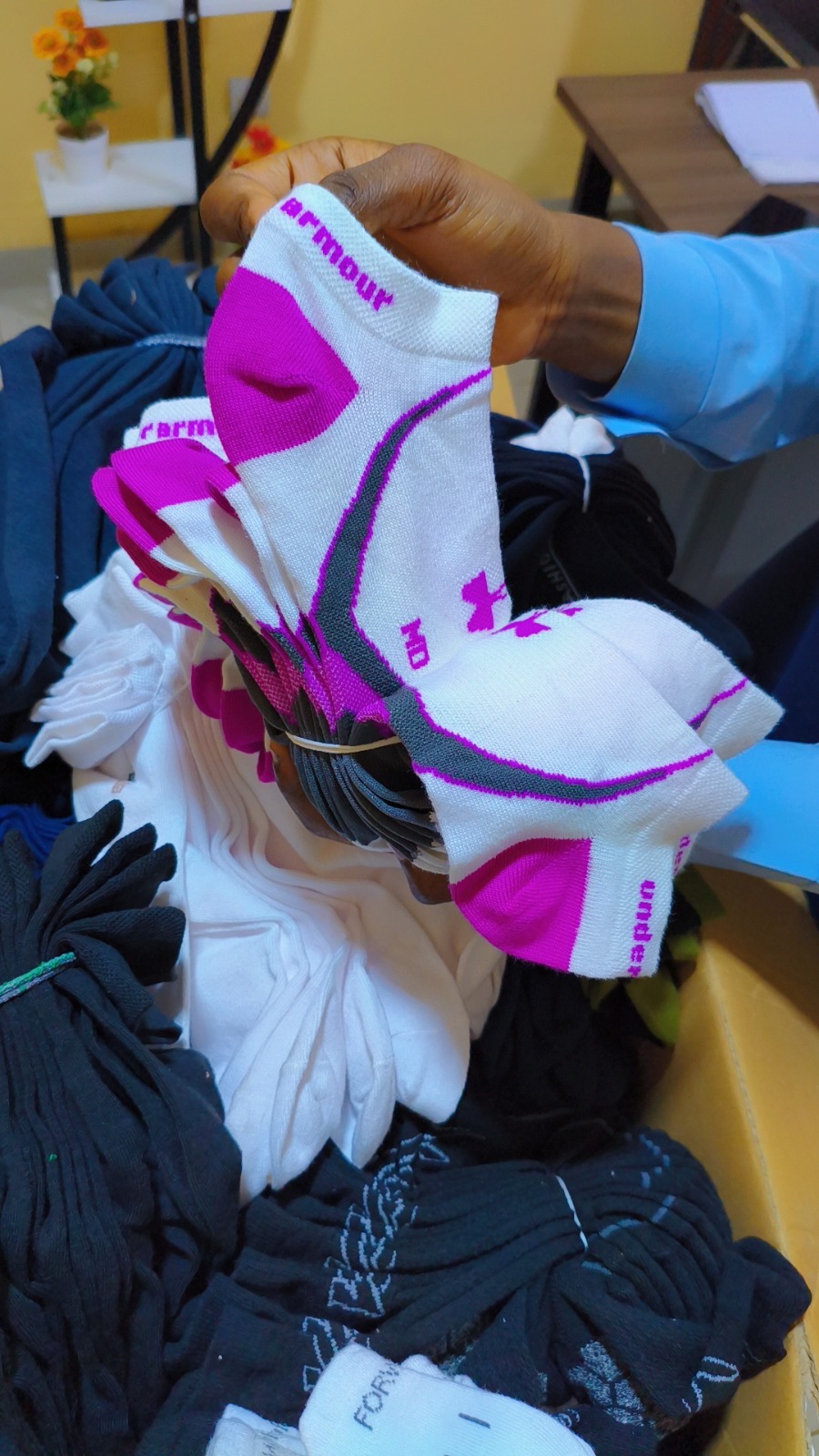 CHAUSSETTES 100% COTON