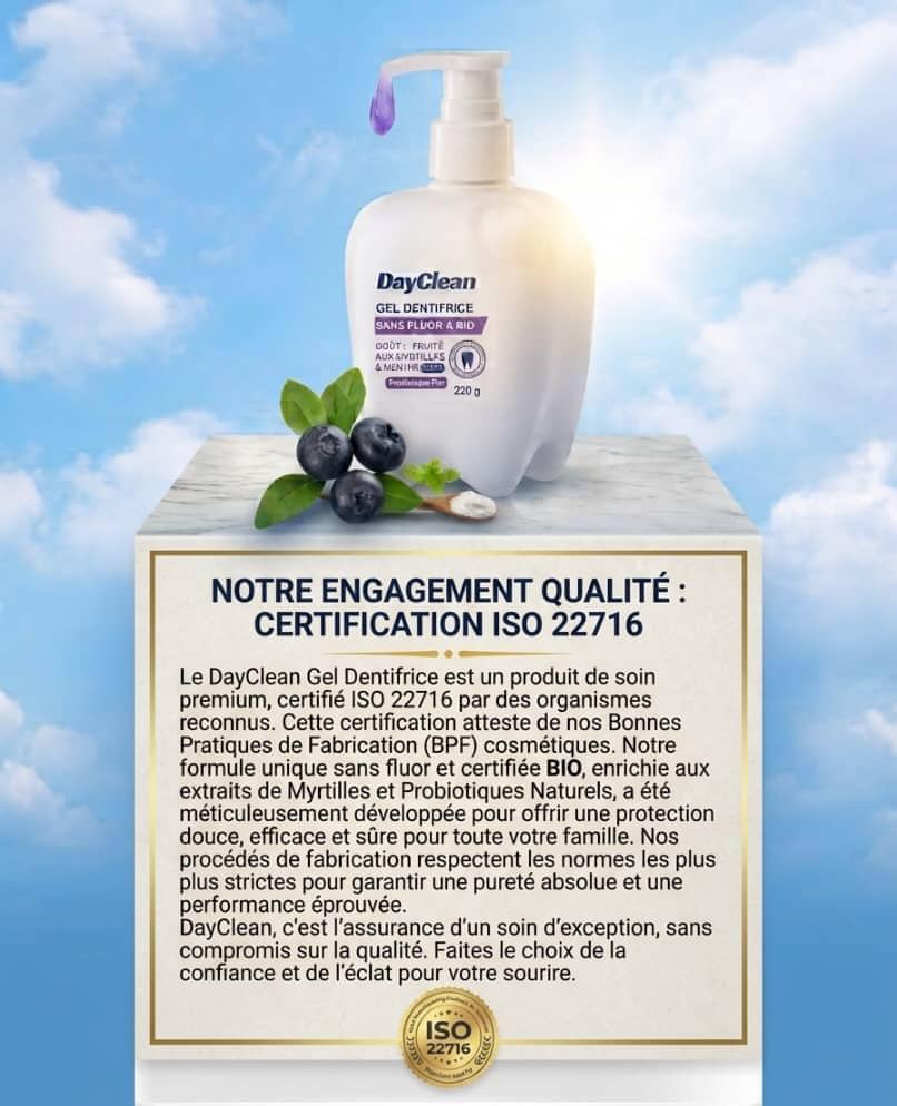 DayClean Gel dentifrice